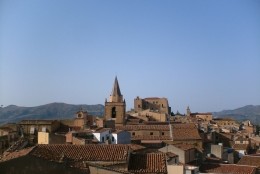 Il Castello e la Matrice Vecchia da Piazza S.Francesco
